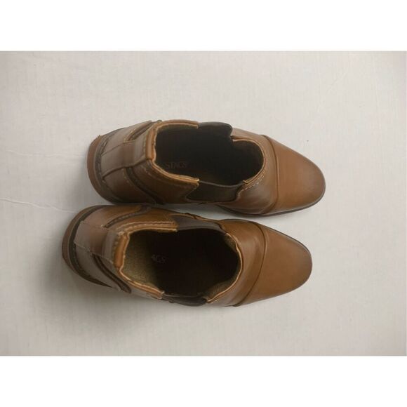 Girls Tan Cute Booties - Picture 5 of 9